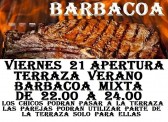 Apertura de la Terraza con Barbacoa